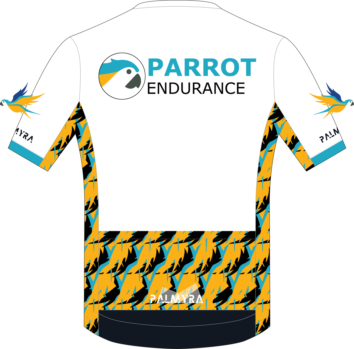 Parrot Cycling Jersey Womens