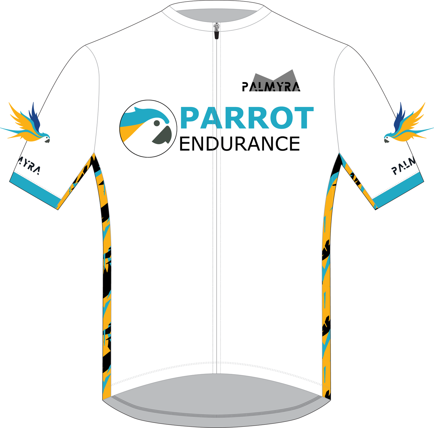 Parrot Cycling Jersey Womens