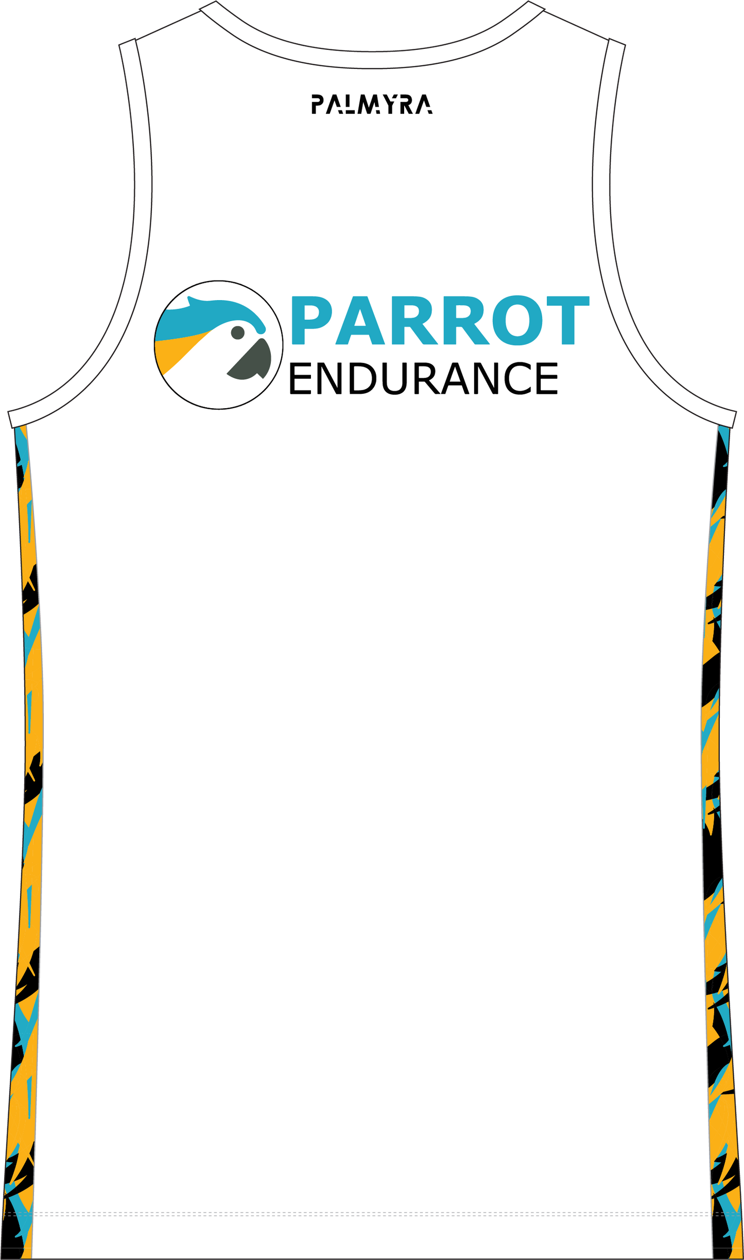 Parrot Running Singlet Mens
