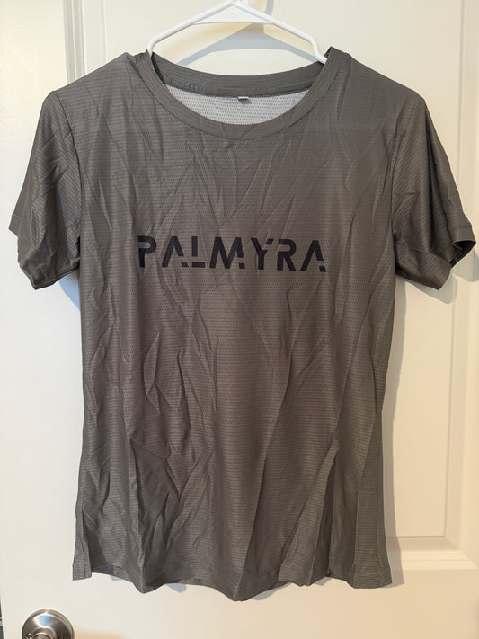 Women's Green Slate Short Sleeve Run Shirt