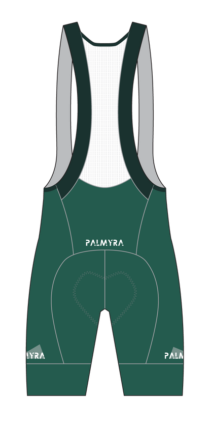 Men's Emerald Green Cycling Bibs