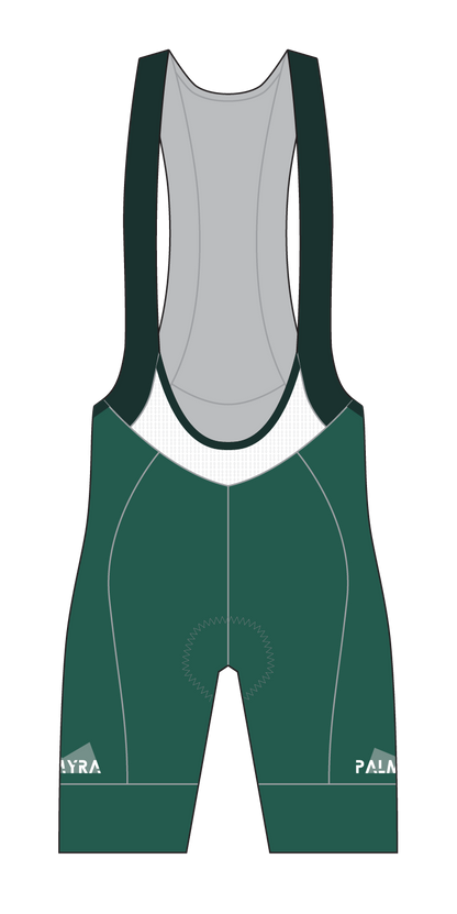 Men's Emerald Green Cycling Bibs