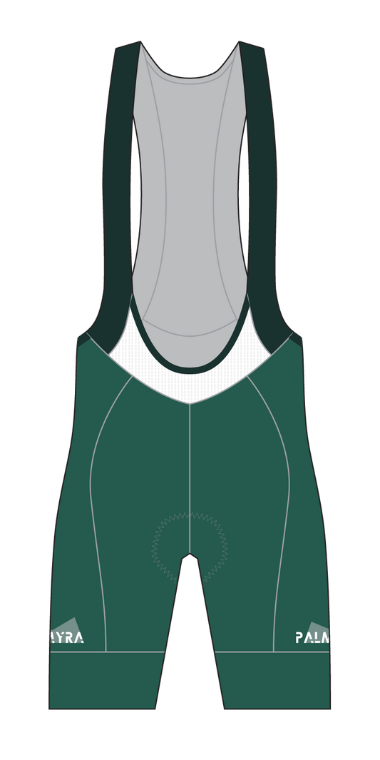 Men's Emerald Green Cycling Bibs