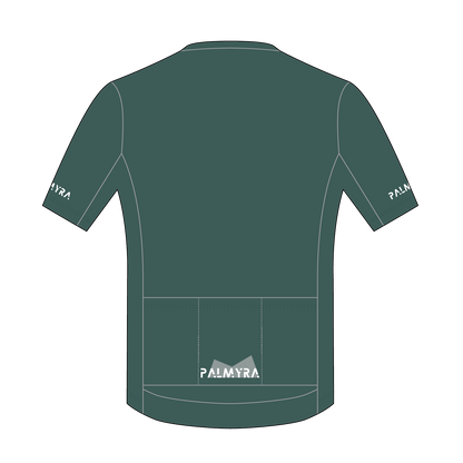 Women's Hunter Green Cycling Jersey